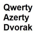 Qwerty - Azerty - Dvorak Stickers