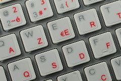 Azerty Transparant (Frans)