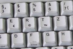 Duits (Qwertz) Alleen Letters