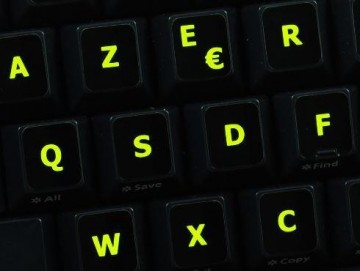 Azerty Lichtgevend (Frans)