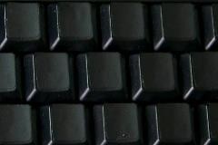 Blanke Stickers Zwart (NIET-Transparant)