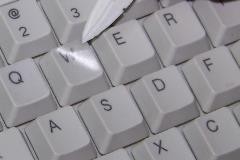 Blanke Stickers Transparant