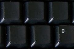 Blanke Stickers Zwart (NIET-Transparant)