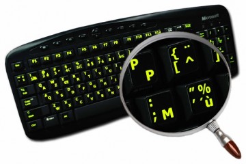 Qwerty / Azerty Lichtgevend (Belgisch)