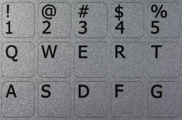 Qwerty Zilver (Silver)