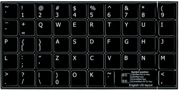 Alleen Letters (15mm X 15mm)