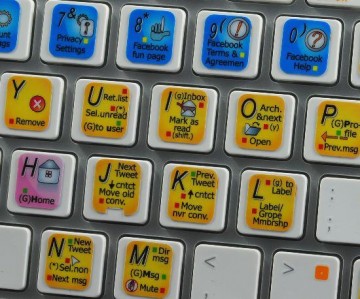 Gmail, Facebook en Twitter Sticker