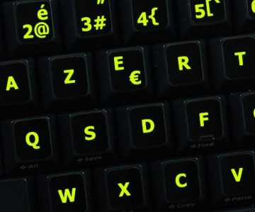 Azerty Lichtgevend (Belgisch)