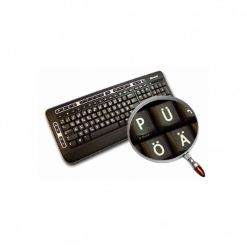 Duits (Qwertz) Slechtziende Low Vision