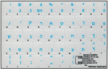 Hebreeuws tr 11x13 blauw 0