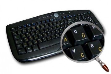 Turkse Sticker F Geel