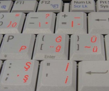 Turkse Sticker Q Rood