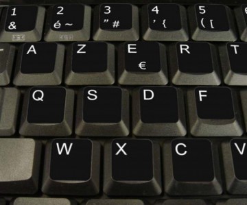 Azerty Alleen Letters (Frans)