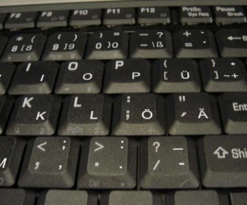 Duits (Qwertz) Transparant