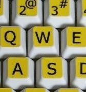 Geel met Zwarte Letters