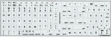 Mac Apple Qwerty (11.5mm X13mm)