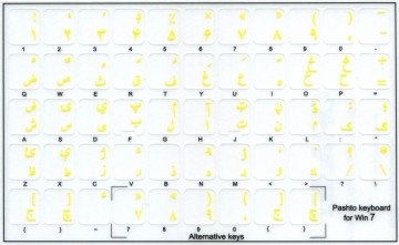 Pashto Transparant Win7 & Vista