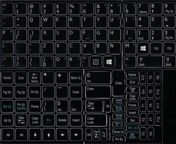 Qwerty 14x14 with f1 black