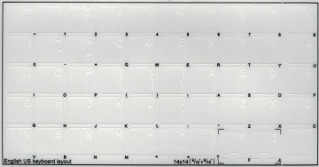 Qwerty tr wit 14x14 000063