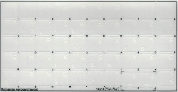 Romeens trans 14 x 14 wit