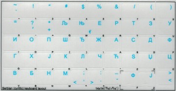 Servisch tr blauw 14x14 000048