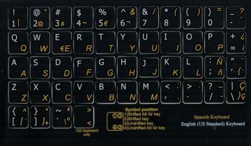 Spanish black non trans 11 x 13