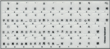 Zwart transparant full